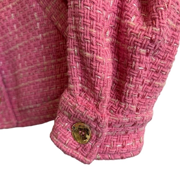 Zara Textured Sequin Overshirt, Size M - Picture 9 of 15